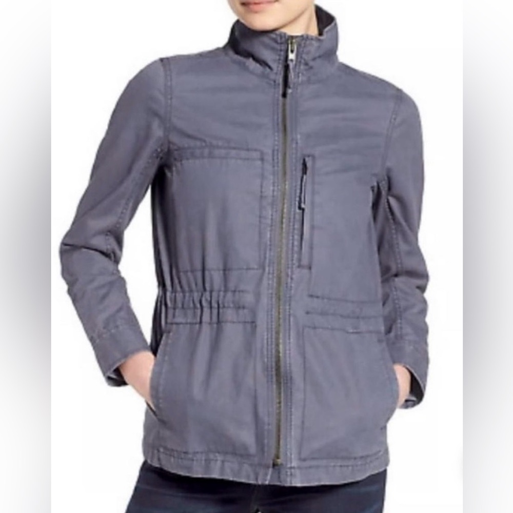Madewell Women's Blue Gray Utility Jacket